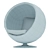 ErgoFit Ball Chair 3D model small image 4