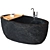 Naga Stone Bath: Wild Edge Elegance 3D model small image 1