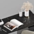 Sleek CB2 Office Set: Desk, Chair, Lamp 3D model small image 5