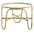 Sika-Design Charlottenborg Rattan Table 3D model small image 1