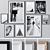 Versatile Set of 12 Modern Photo Frames 3D model small image 1