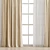 Refined Curtain Design 3D model small image 2
