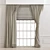 Elegant Drapery: Curtain 899 3D model small image 1