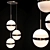 Spiridon Triple Ceiling Lamp 3D model small image 2