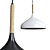 Title: Skarlat Pendant Lamp 330-1L BK 3D model small image 3