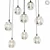 Elegance in Motion Chandelier 3D model small image 1