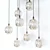 Elegance in Motion Chandelier 3D model small image 2