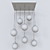 Elegance in Motion Chandelier 3D model small image 4