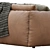 Meridiani Scott Leather Sofa - Modern Elegance for your Living Space! 3D model small image 6