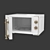 Electrolux EMM20000OC Microwave Oven 3D model small image 3