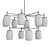 Arteriors Greenwich 82007 Chandelier 3D model small image 2