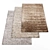 High-Res Modern Rugs Set 3D model small image 1