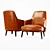 Modern Frigerio Salotti Amanda Armchair 3D model small image 3