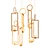 Elegant Delphi Pendant Light 3D model small image 1