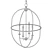 Elegant Chapman 4 Light Chandelier 3D model small image 2