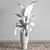 Concrete Vase Indoor Plant 3D model small image 5