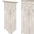 Boho Macrame Wall Decor 3D model small image 5