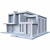 Modern Concrete Home 3D model small image 4
