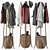 Omera Coat Rack: Stylish and Functional 3D model small image 1