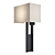 Sleek Holly Hunt Blade Sconce 3D model small image 1