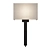 Sleek Holly Hunt Blade Sconce 3D model small image 2