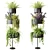 Title: SØYLE Vertical Planter for Greenery 3D model small image 1