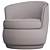 Modern Comfort Armchair 3D model small image 4