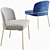 Janie Dining Chair: Timeless Elegance 3D model small image 2