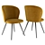 Minimalist Odri Chair and Tornado Table 3D model small image 3