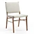 Tailored Almond-Birch Matilda Chair 3D model small image 1