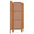 Ria Rattan Room Divider: Boho-Inspired and Functional 3D model small image 3