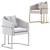 Comfortably Chic Armchair MADLENE 3D model small image 7