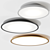 Modern Elegance: Big Ceiling Lamp 3D model small image 3