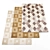 Contemporary High-Res Rugs: 5 Pack 3D model small image 1