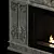 Timeless Hearth: Exquisite 3D Fireplace 3D model small image 5