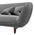 Benedict Sectional Sofa: Deluxe Comfort and Style 3D model small image 4