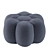 Colorful Pouf Ottoman in Various Hues 3D model small image 2