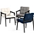 Fynn Dining Chair by Minotti 3D model small image 4