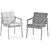 Fynn Dining Chair by Minotti 3D model small image 5