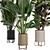 Ferm Living Bau Pot: Large Indoor Plant Set 3D model small image 2