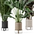 Ferm Living Bau Pot: Large Indoor Plant Set 3D model small image 4