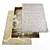 Modern Rugs Bundle: 5 Pieces 3D model small image 1