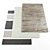 Modern Rugs Collection - Set of 5 3D model small image 1