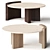 Stylish Jiea Coffee Tables 3D model small image 1
