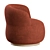 Modernist Luxury: Jardan Joy Armchair 3D model small image 7