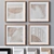 Multicolor Wood Photo Frames Set 3D model small image 1