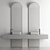 Sleek Bathroom Vanity Set | L: 2200mm 3D model small image 1