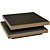 Modern Shelton Coffee Table with Chic Design 3D model small image 1