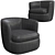 Elegant Apollo Armchair: Modern Design 3D model small image 2