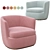 Elegant Apollo Armchair: Modern Design 3D model small image 5